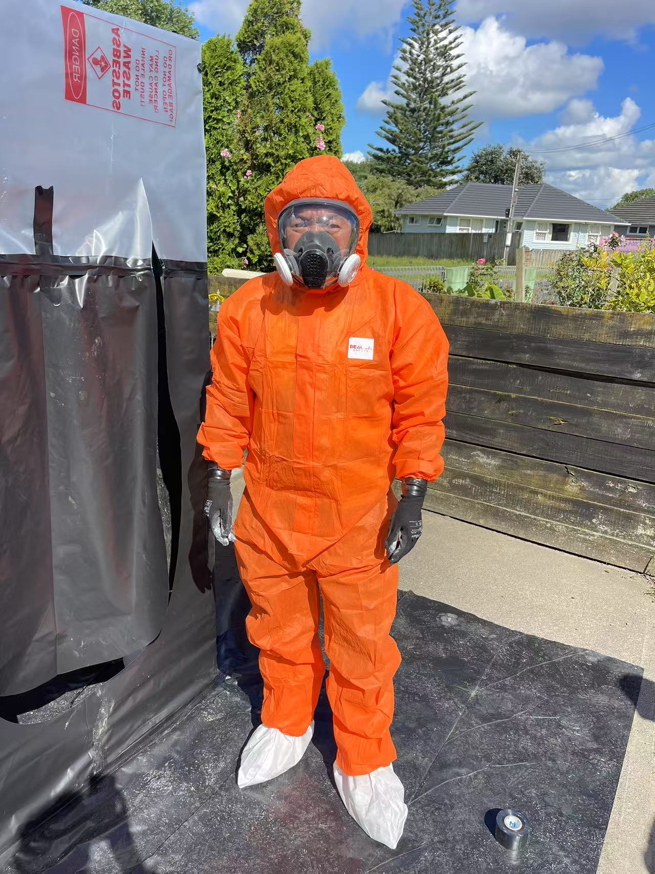 Class A and B asbestos removal