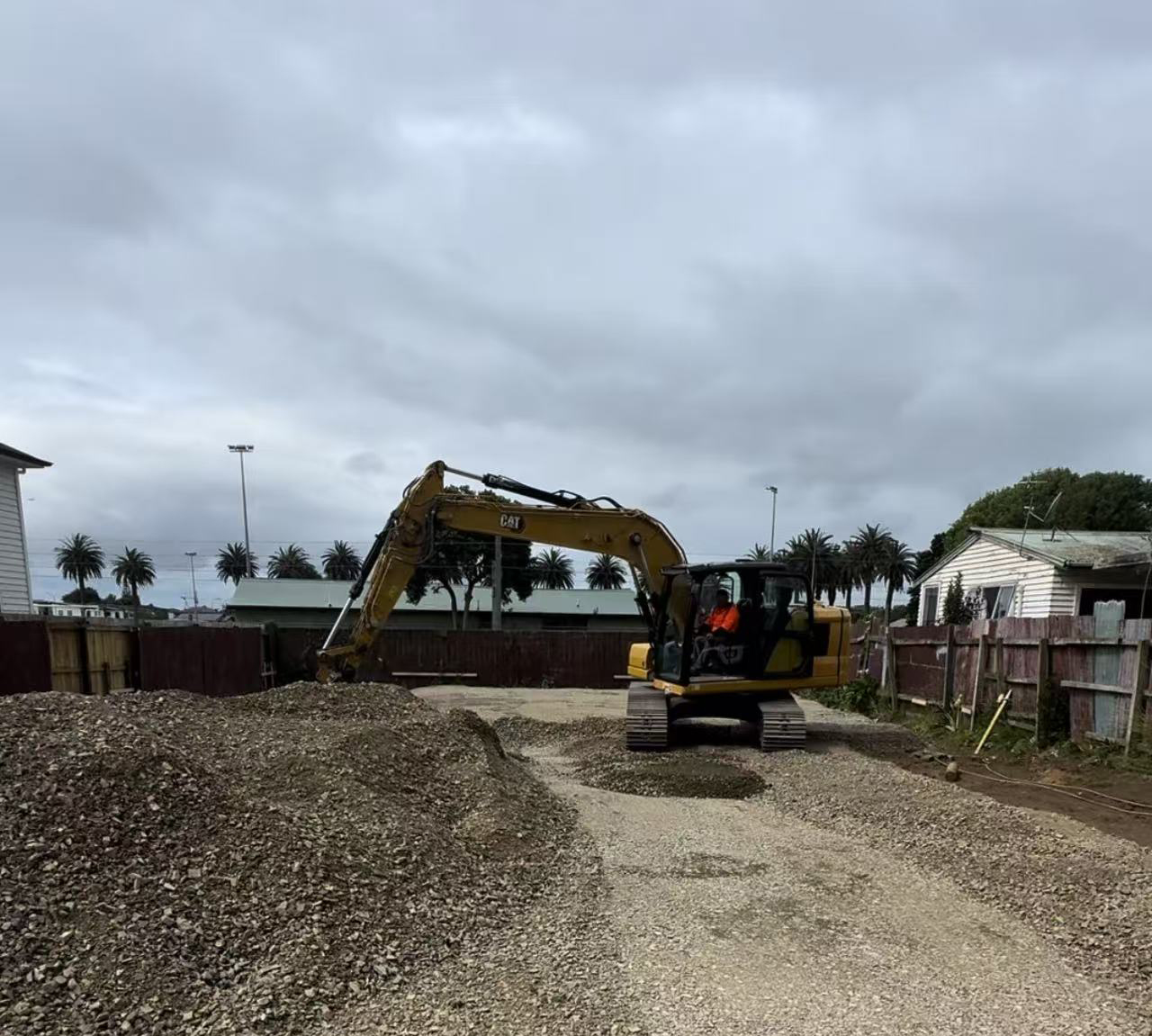 Contaminated soil removal